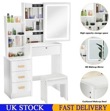 Dressing Table With Led Mirror