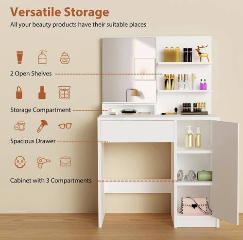 Vanity dressing table - vanity,