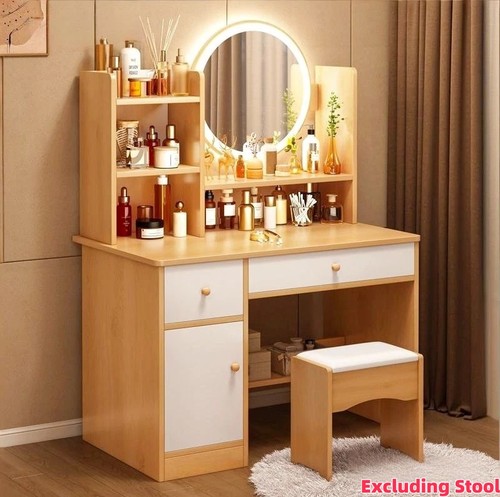Dressing table vanity set make - set,