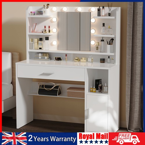 Dressing table with shelves - with, 8