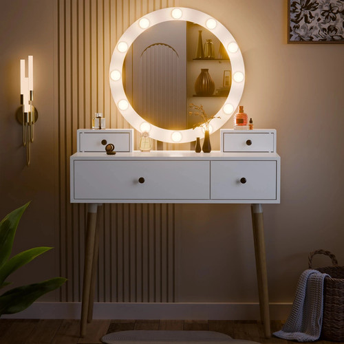 Dressing table with storage - table,