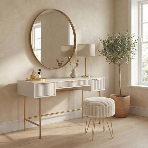 Ohs ribbed dressing table - ohs,