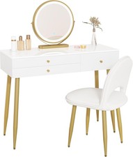 White Dressing Table Wood